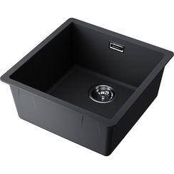 Мойка Omoikiri Yamakawa 45Т Integra-BL Tetogranit/черный