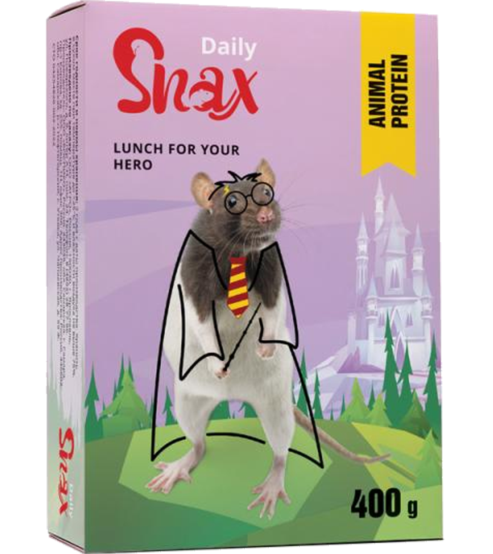 Snax Daily корм для крыс 400гр.