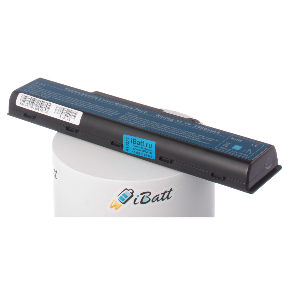 Аккумулятор iBatt 4400mAh, для Aspire 5738-664G50MN 5738ZG-454G32MiBb 5740DG-434G504735Z 4937G-654G325542G-303G32Mn 5542G-324G32Mn 5738G-653G25Mi