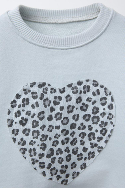 ZARA КОМПЛЕКТ ИЗ ТОЛСТОВКИ И ЛЕГИНСОВ В РУБЧИК С ПРИНТОМ, ЗЕЛЕНОВАТЫЙ