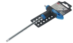 Ключ TORX T40х150ммRF-76740G: Т-образный с прорезиненной рукояткой, на пластиковом держателе ROCKFORCE