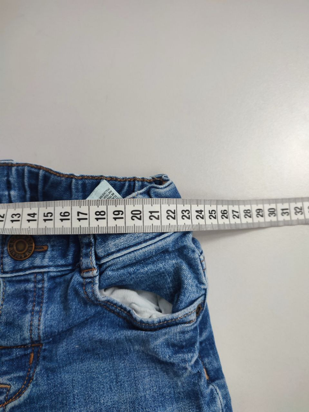 Джинсы комфортные на 1-1,5 года