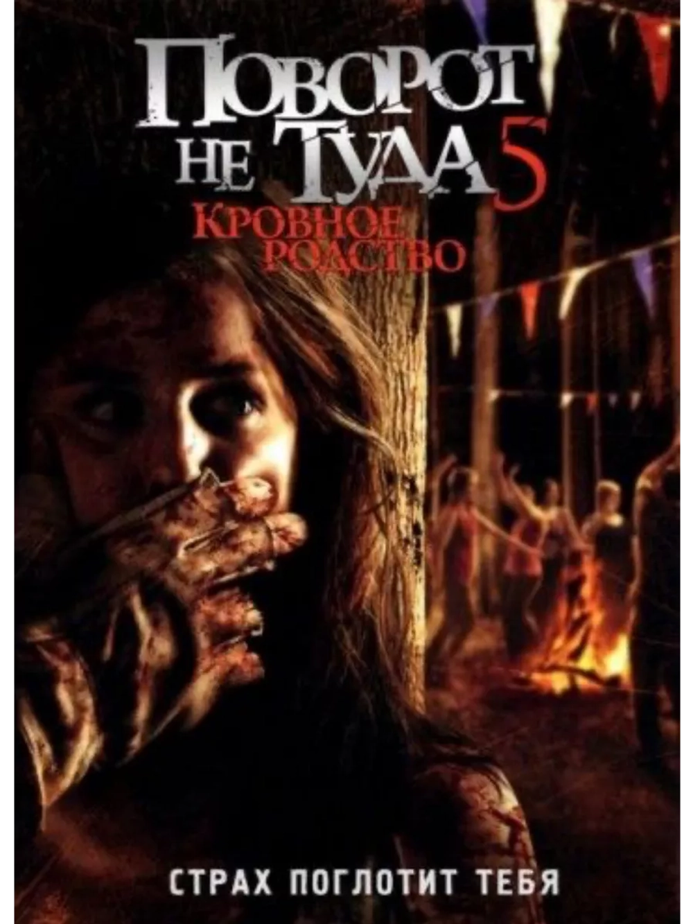 Поворот не туда 5: Кровное родство (2012) (DVD-R)