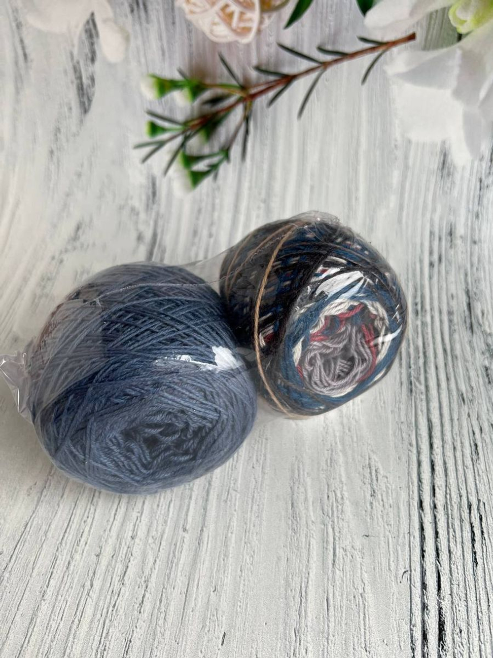 Пряжа носочная Аркобалено радужный микс 104г