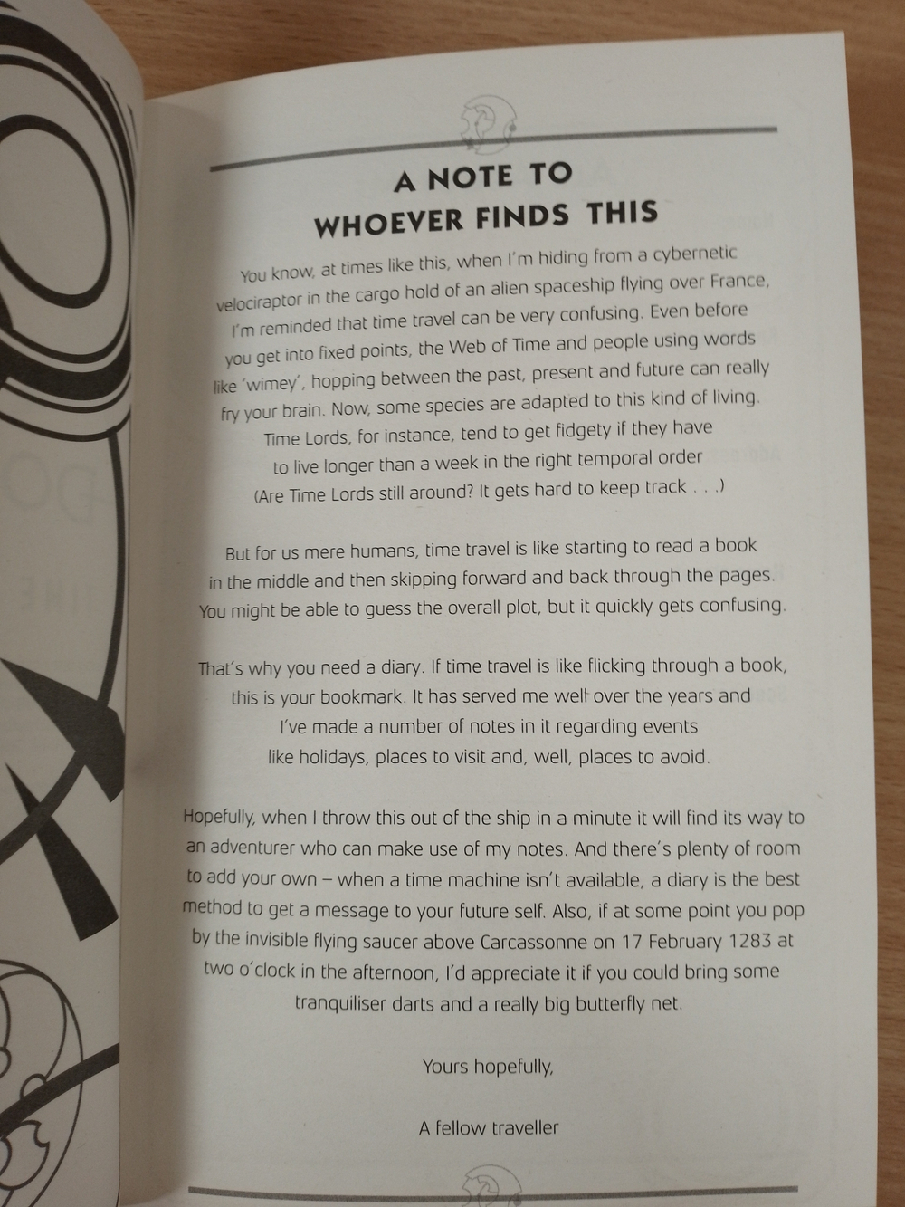 Doctor Who: Time Traveller's Diary !!Блокнот!!