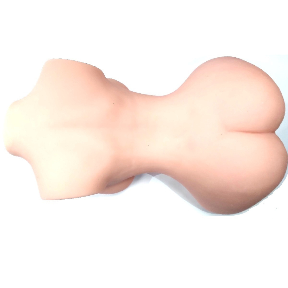 Реалистичный торс Эмма с вибрацией всасыванием и звуком 37 см