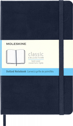 Блокнот Moleskine CLASSIC QP053B20 Medium 115x180мм 240стр. пунктир твердая обложка синий