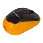 Точилка BRAUBERG "Click", с контейнером, пластиковая, корпус ассорти, 228445