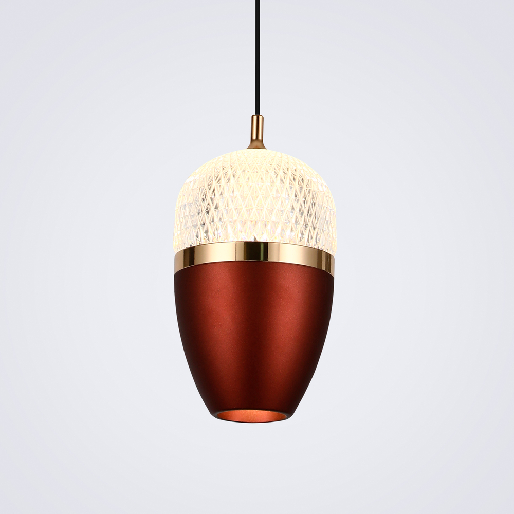 Подвесной светодиодный cветильник LED4U L8754-1 BR