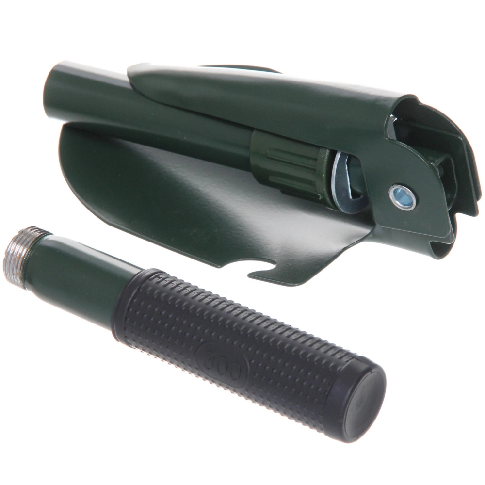 Лопата туристическая складная 39см в чехле, цвет хаки