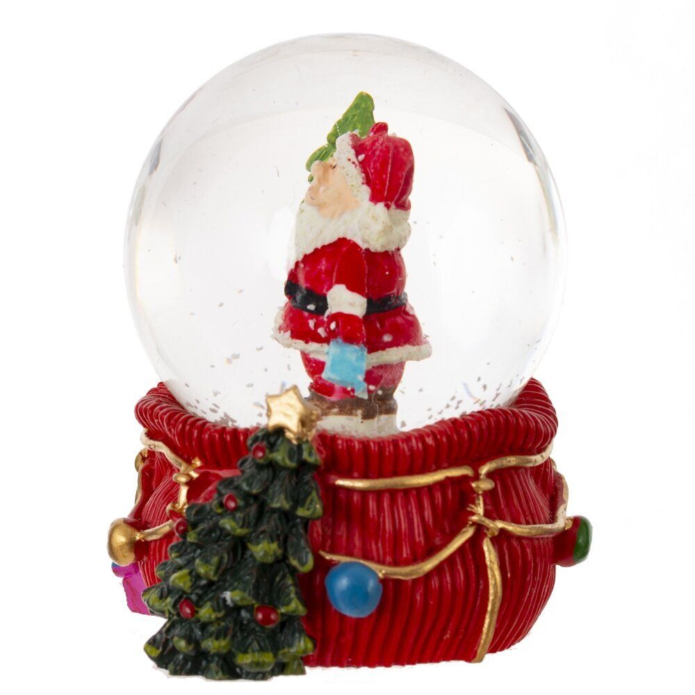 GAEM Фигурка декоративная "Дед Мороз" в стекл шаре, L5 W5,5 H6 см, 2в.