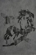 Футболка ФК 10 Stallion серая