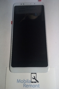 Дисплей для Xiaomi Redmi 5 Plus в сборе с тачскрином Белый - Оптима