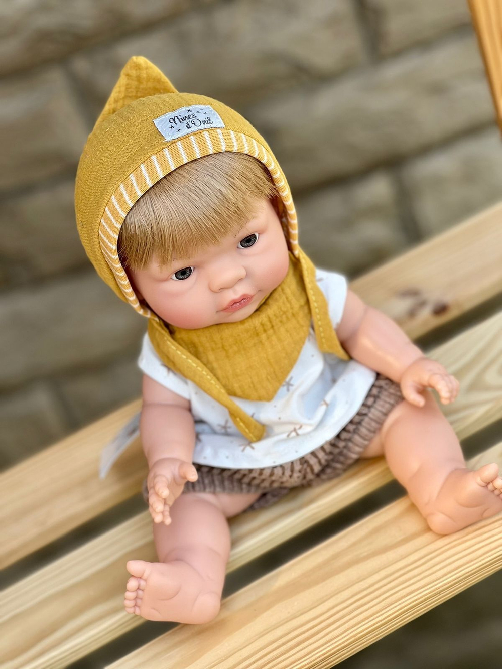 Кукла Nines виниловая 37см JOY в пакете (1070K)