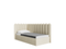 Савоярди ПМ-407 Кровать с мягкой обивкой с ПМ (левая) Formula 102 (Крем)