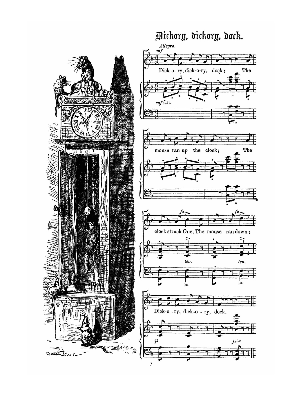 Mother Goose's nursery rhymes and nursery songs. Set to music | Elliott J. W.