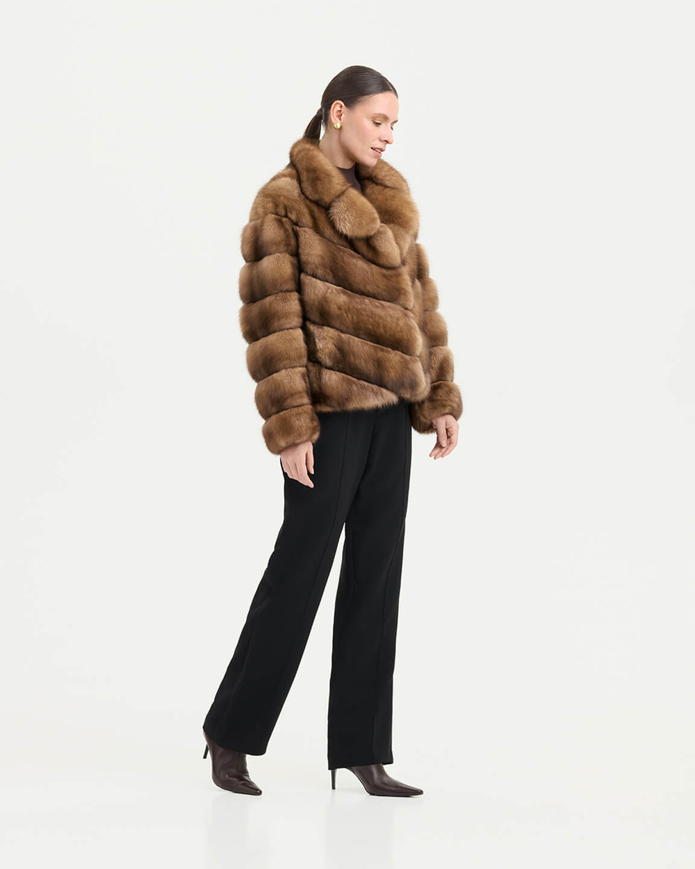 Шуба из меха соболя