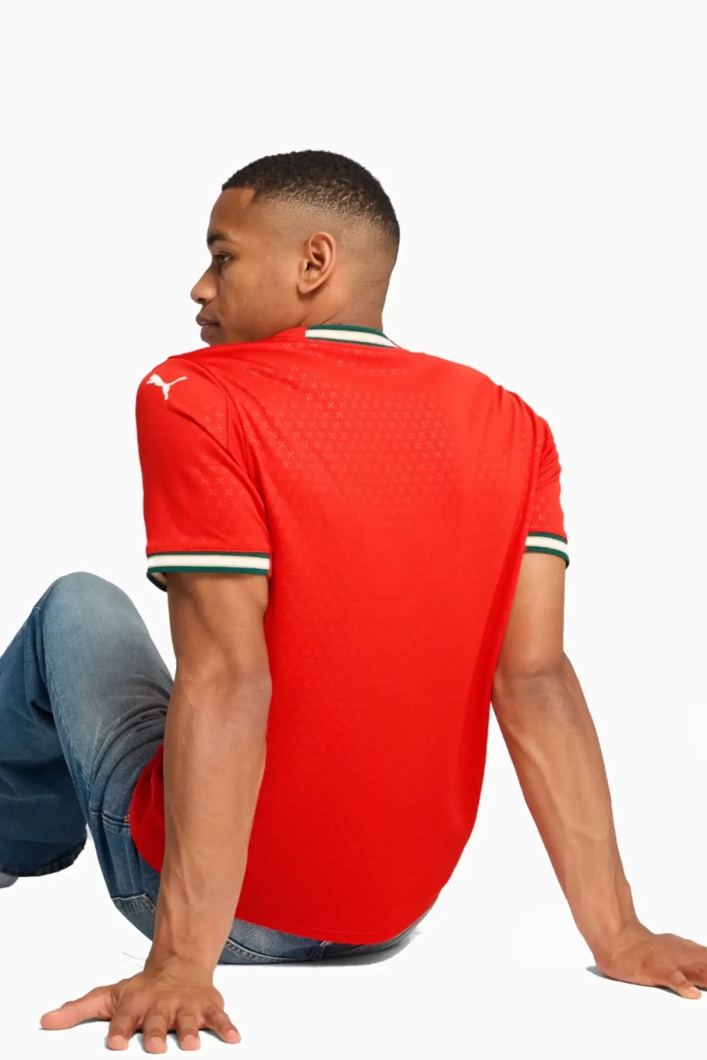 Футболка Puma Portugal 2025 Home Stadium - красный