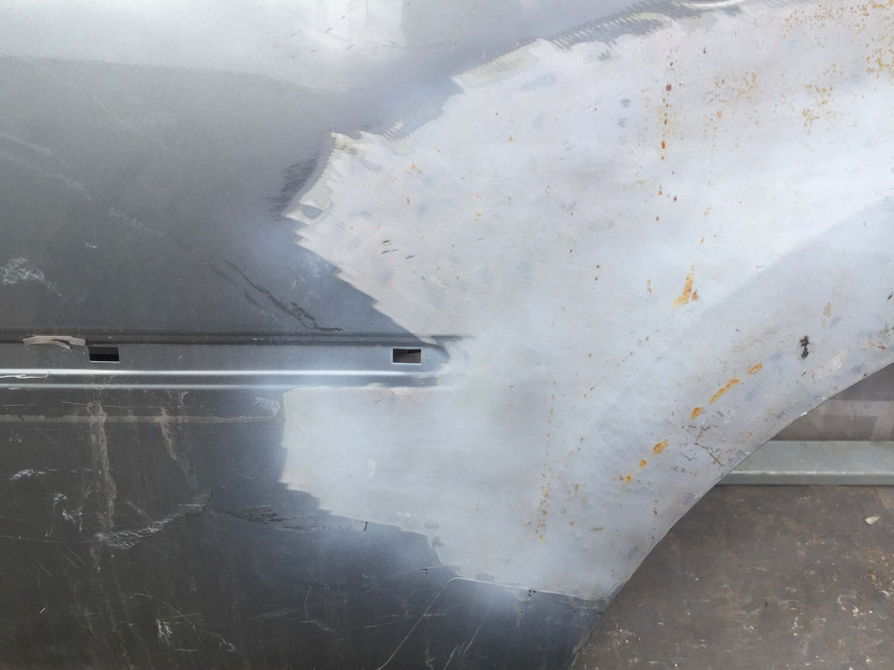 Дверь задняя левая  Honda Pilot 2 (YF4) 08-15 Б/У Оригинал 
67550SZAA00ZZ