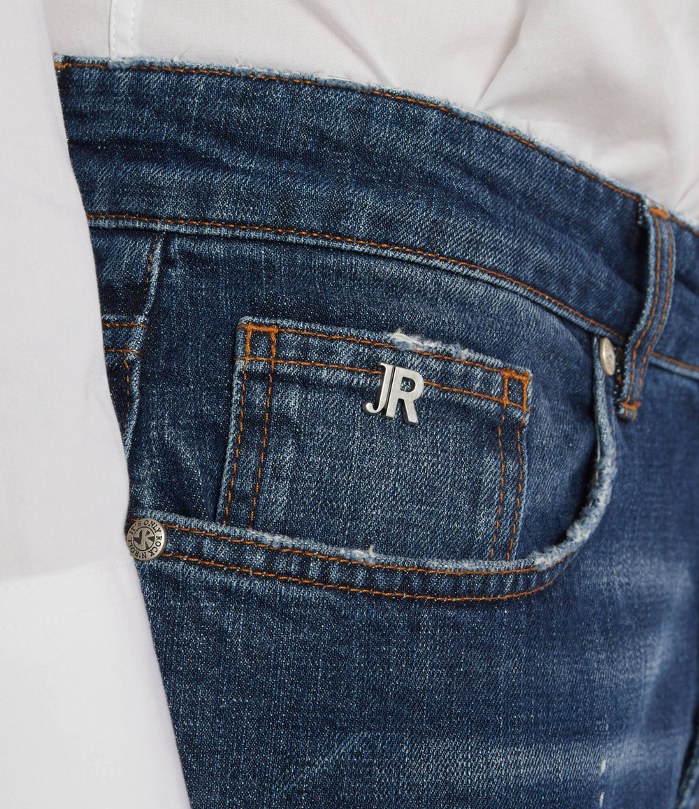 Джинсы OZAWA(MICK) John Richmond - голубой(RMP24132JE)