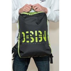 Çanta \ Bag \ RU-337-3 Рюкзак (/1 черный - салатовый)