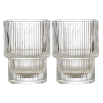 Набор стеклянных стаканов, 200 мл, 2 шт.