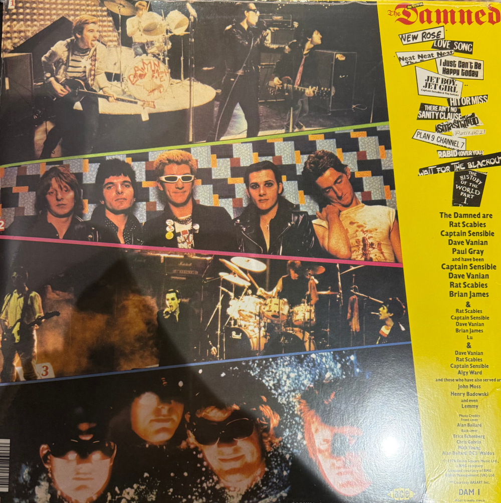 Виниловая пластинка The Damned – Another Great Record From The Damned: The Best Of The Damned LP