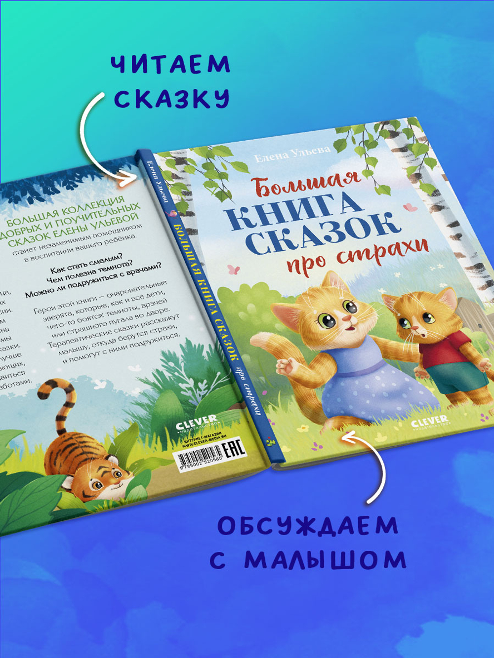 Большая сказочная серия. Большая книга сказок про страхи