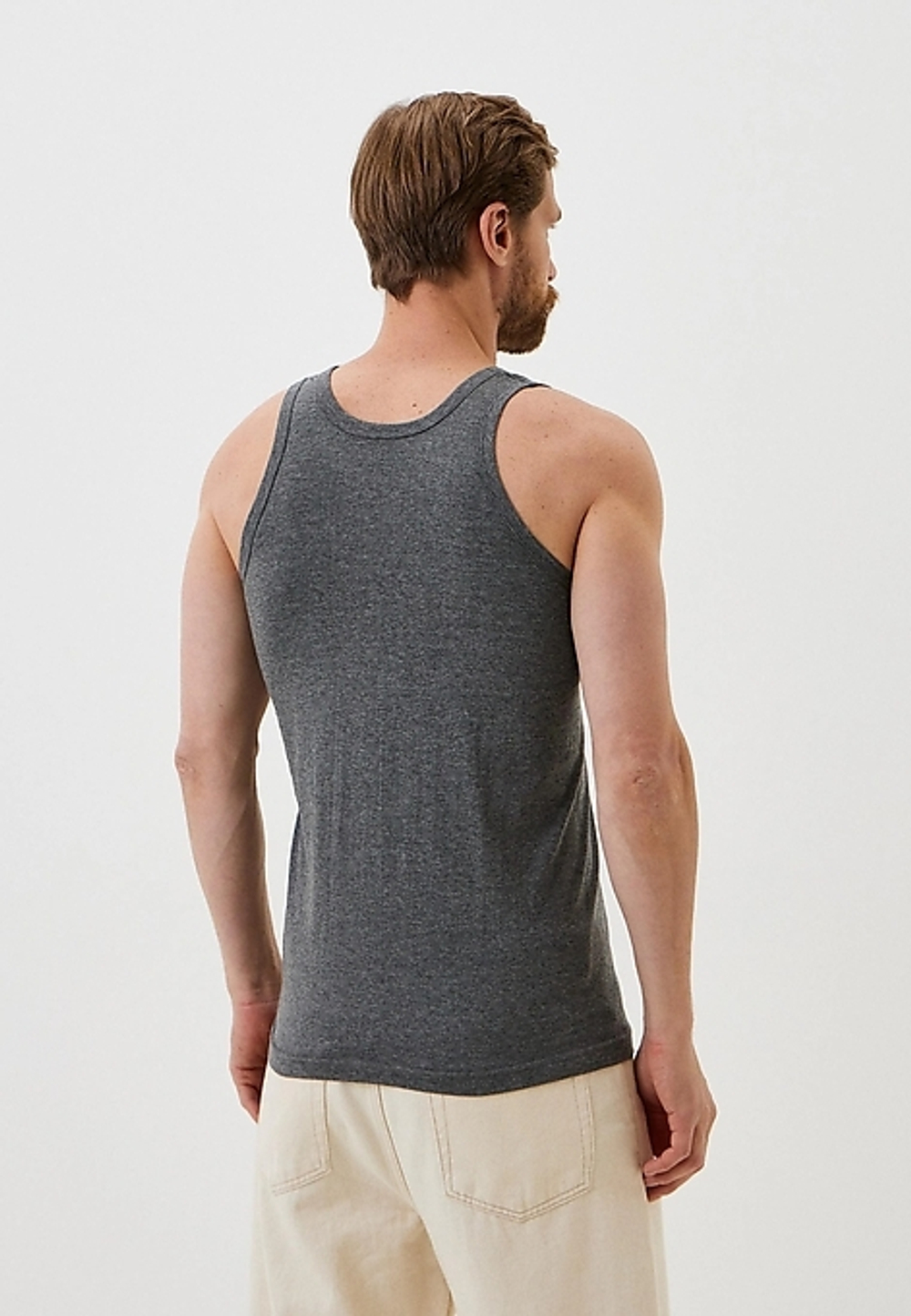 Майка мужская антрацит