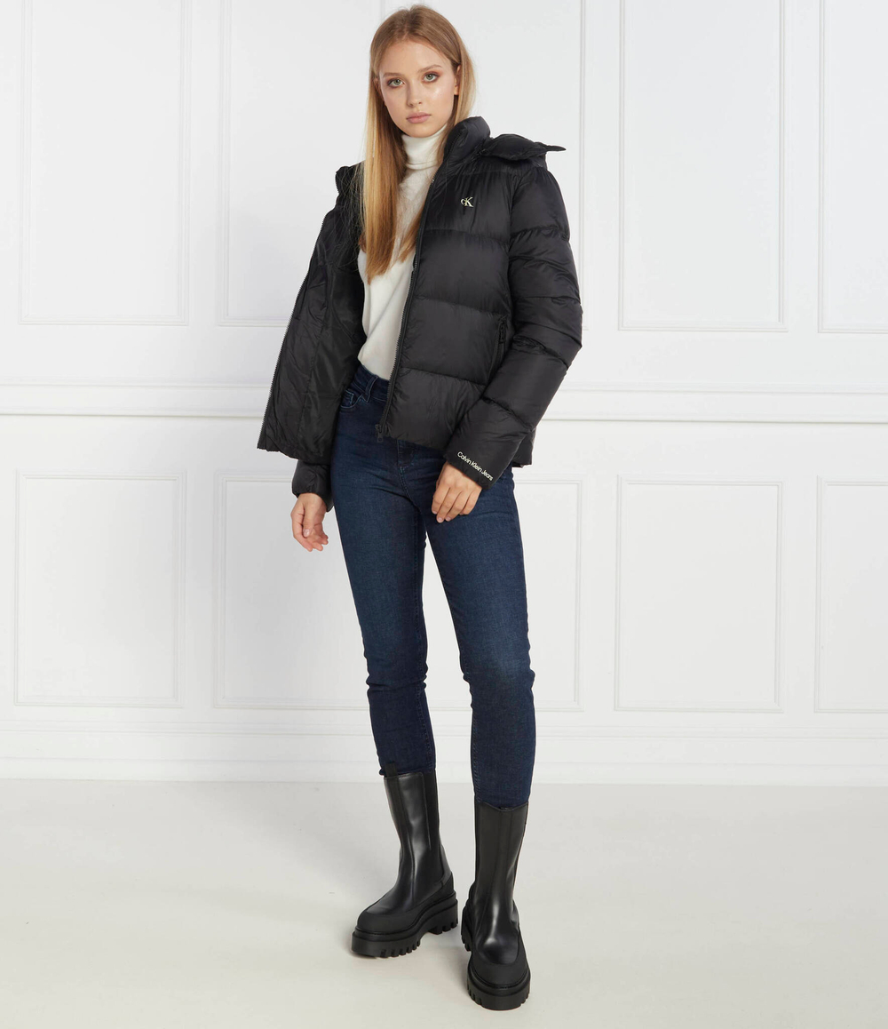 Пуховая куртка CALVIN KLEIN JEANS - черный(J20J221646)