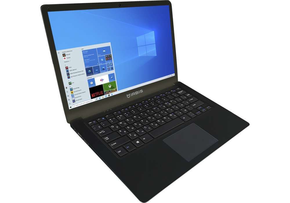 Ноутбук IRBIS NB282, 14&amp;quot; (1366x768) IPS/Intel Celeron N3350/4ГБ DDR4/128ГБ eMMC/HD Graphics/Windows 10 Pro, черный [NB282]