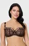 SILVIA CHOCO Balconette soft Бюст