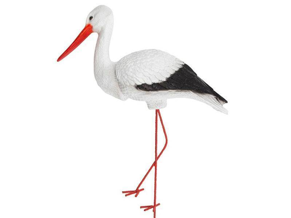 Фигура садовая "Аист средний" 80см