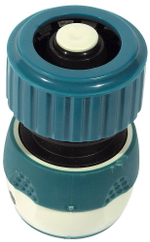 RACO COMFORT-PLUS, 3/4″, из ABS-пластика с TPR, с автостопом, для шланга, быстросъемный соединитель (4248-55237C)