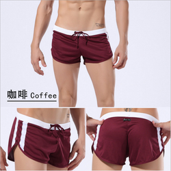 Шорты спортивные короткие бордовые Wang Jiang 8