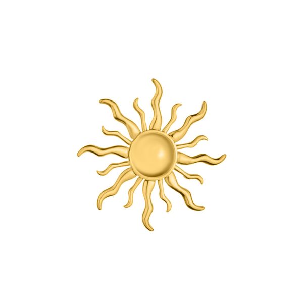 Брошь Sun Steel