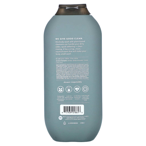 Method, Для мужчин, гель для душа, море и серфинг, 532 мл (18 жидк. унц.)