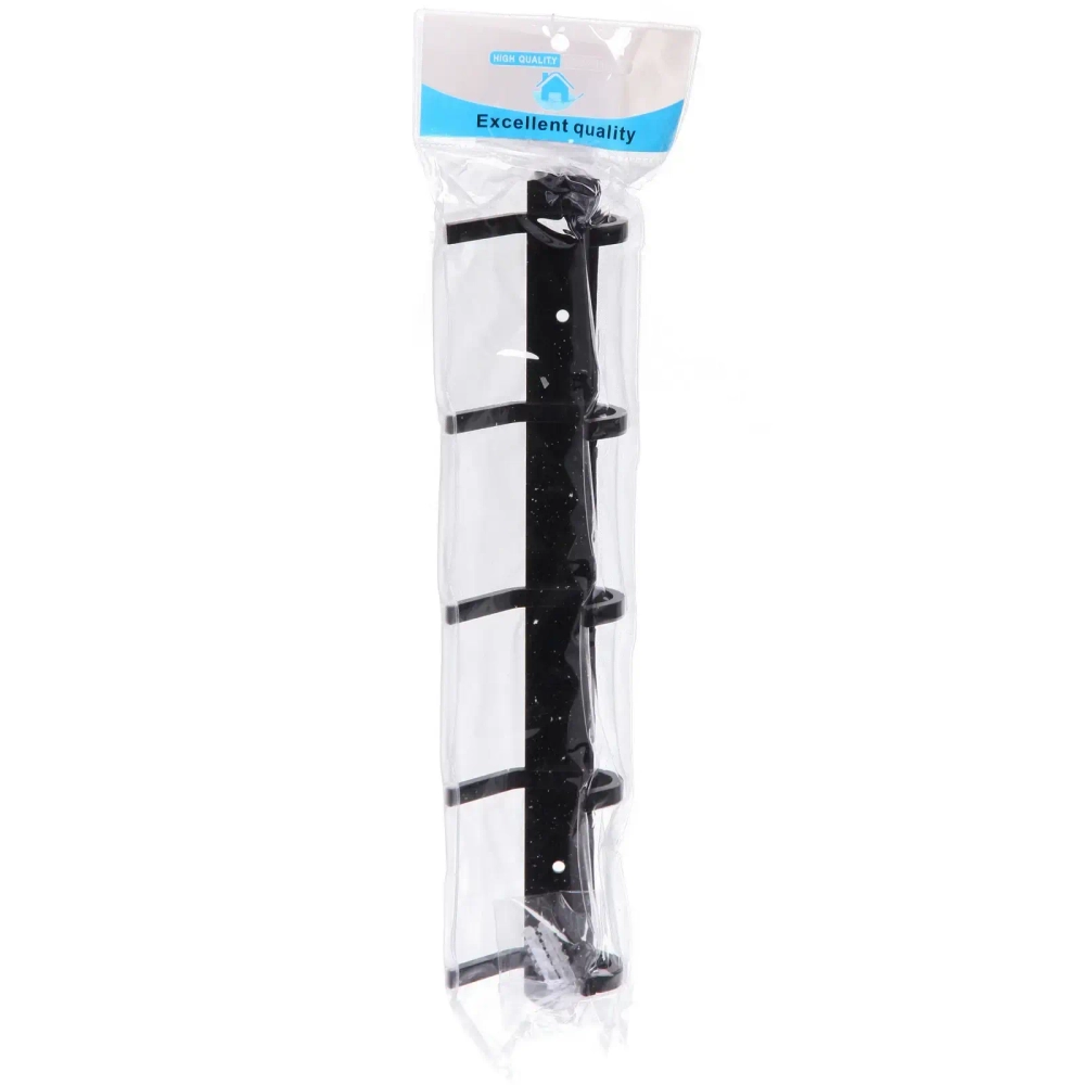 Вешалка настенные «LOFT» 5 крючков, двойные 36*3,8 см C117B-5