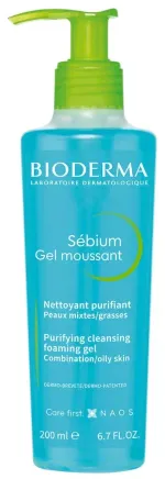 Гель-мусс очищающий Bioderma Sebium Gel Moussant 200 мл