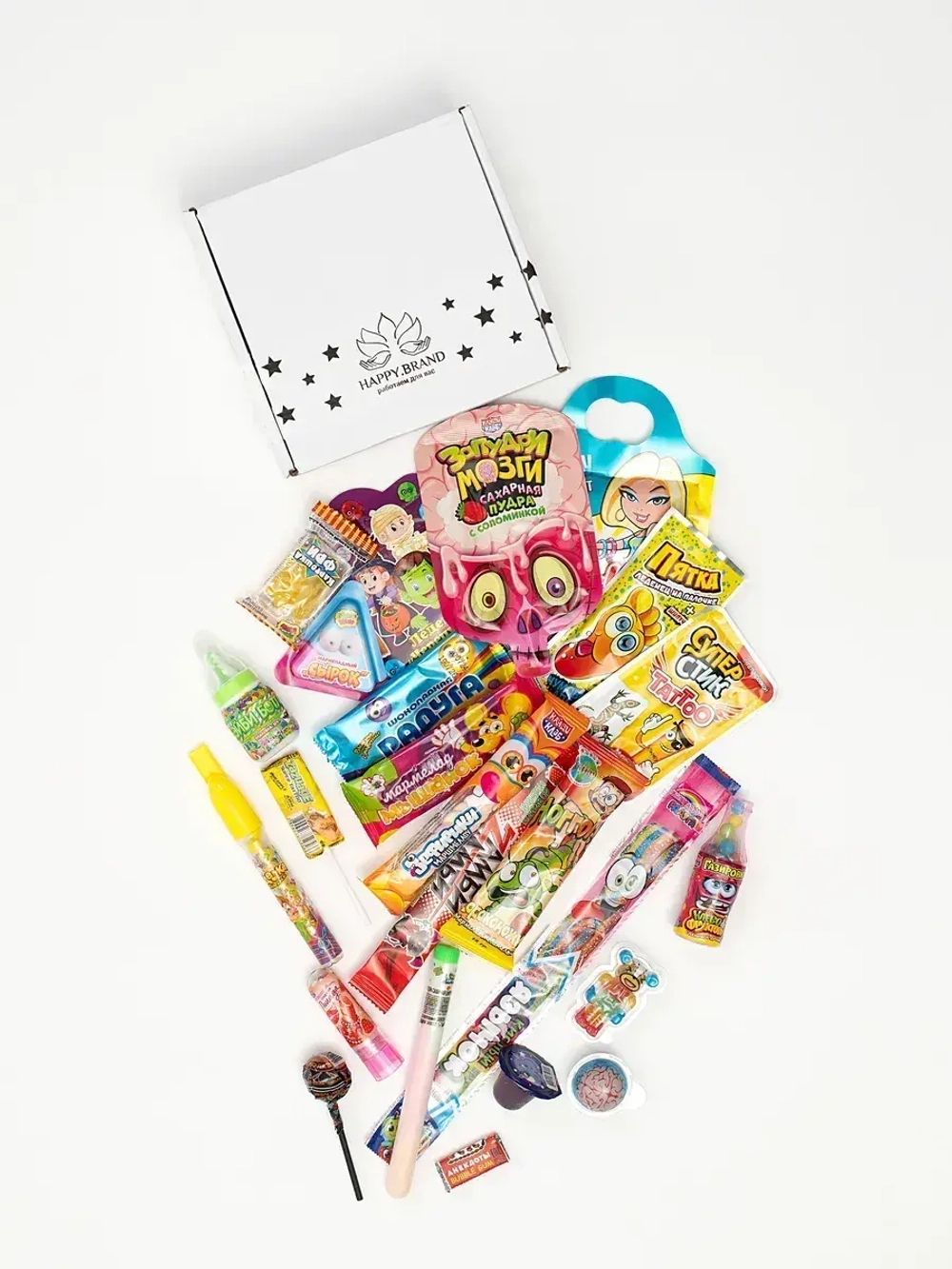 Подарочный набор сладостей для мальчика Сладкий бокс