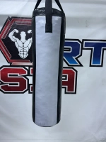 Лёгкая груша для тренировок детей 5–12 лет серо-чёрная