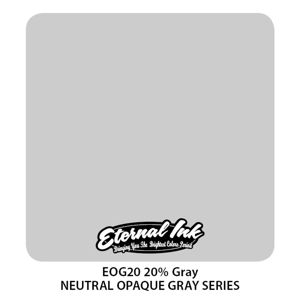 Тату краска Eternal Ink Neutral Gray 20 (серый)