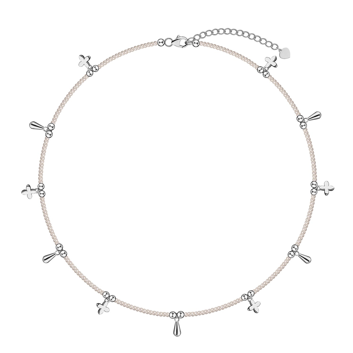 Тонкий Чокер Silver Drops Choker