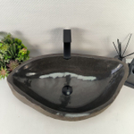 Раковина из речного камня RS-64913 70*39*15 0858