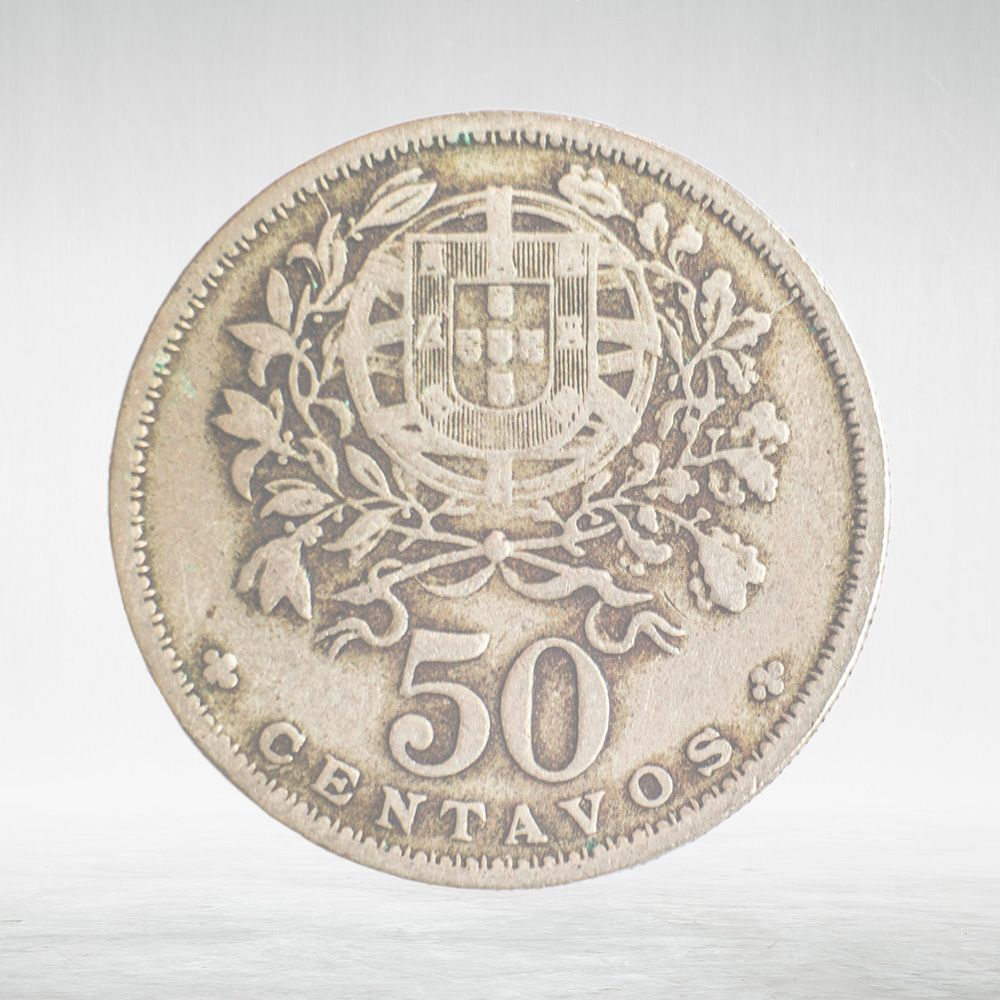 Portugal, 50 Centavos, 1946, VF