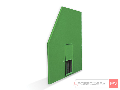 Двери проходные с окном 350 мм для пескоструйной камеры CAB-135 арт. 10115802