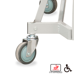 Теннисный стол складной для помещений "K-2023 ITTF Indoor" (274 Х 152.5 Х 76 см ) с сеткой