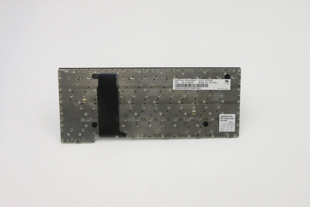 Клавиатура для Ноутбука Lenovo LenovoThinkPad Yoga 11e 3rd Gen раскладка - русская, черная (01AW030)