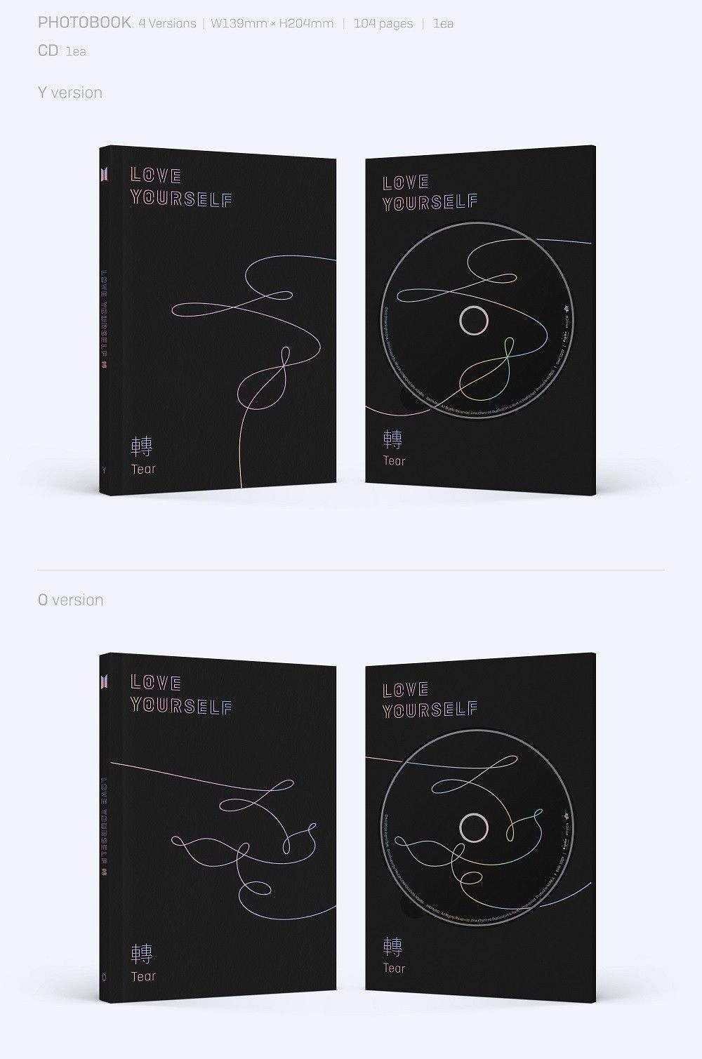 Альбом BTS - LOVE YOURSELF Tear