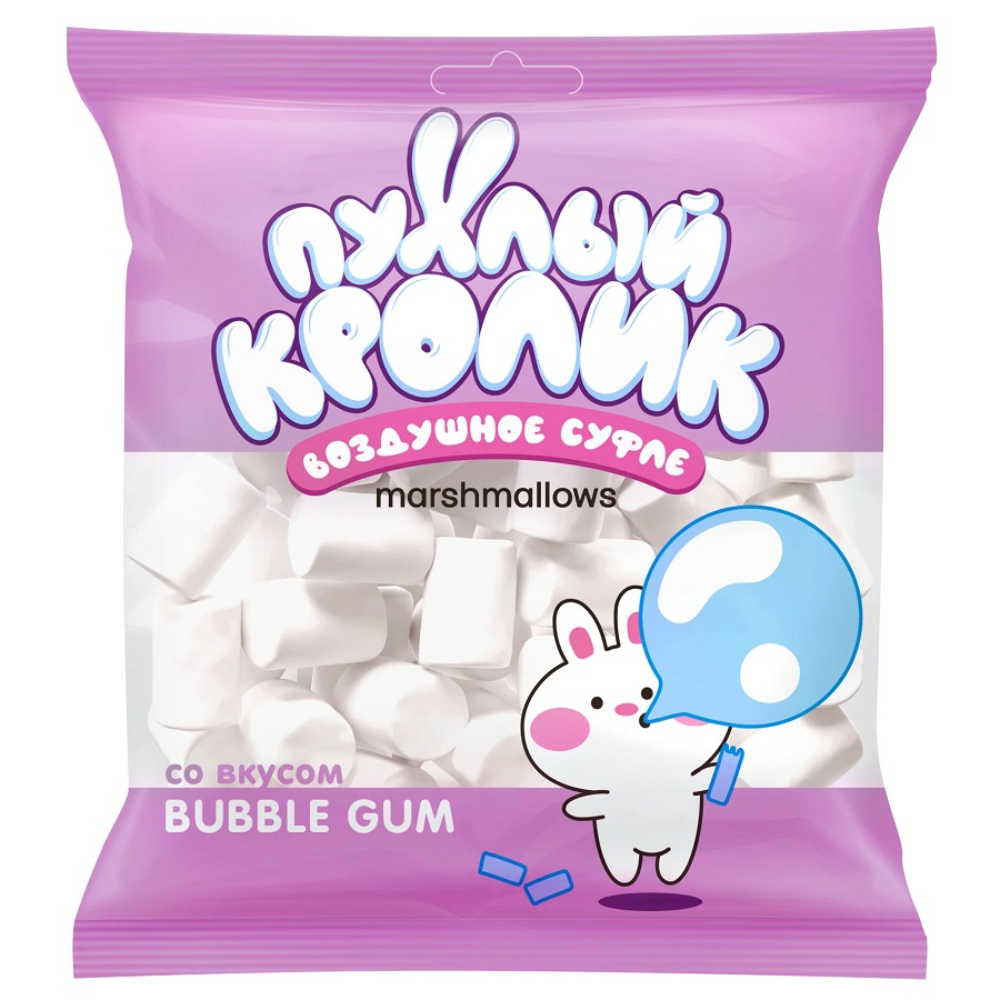 Маршмелоу Пухлый Кролик со вкусом Bubble Gum 85 гр